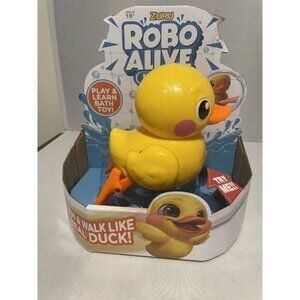 Robo Alive Junior Battery-Powered Baby Duck Bath Toy Yellow 18Month+